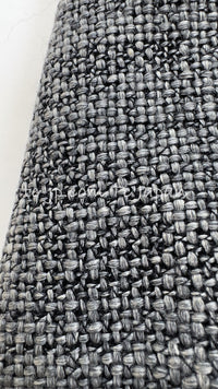 CHANEL 00A Dark Gray Zipper Setup Vest Skirt 34 36 シャネル 訳あり！ダークグレー・ジップアップ・ベスト・セットアップ・スカート 即発