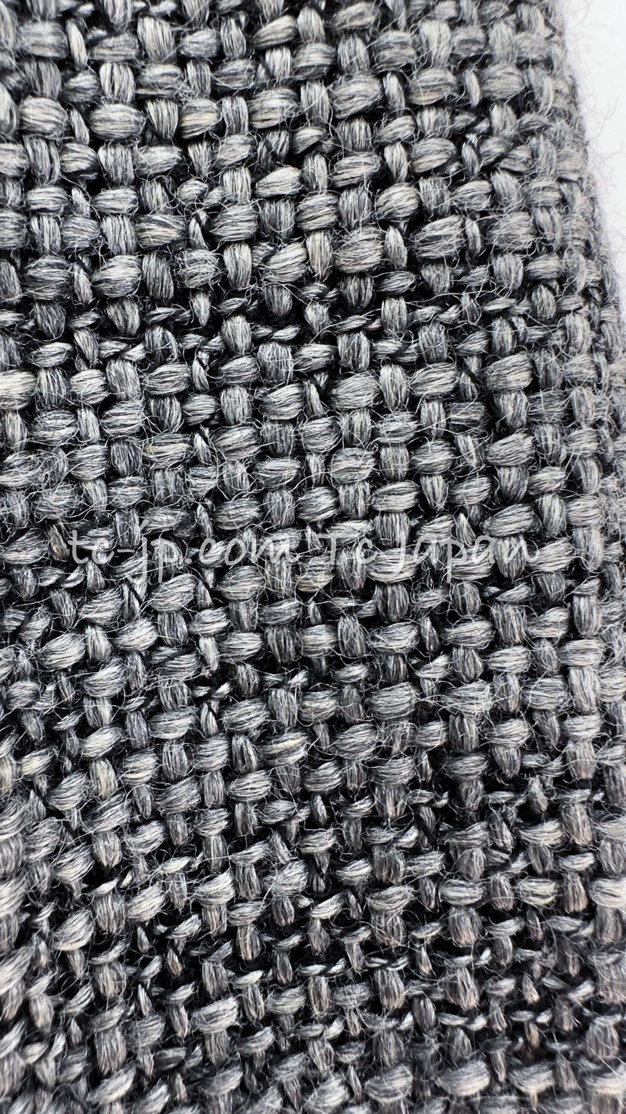CHANEL 00A Dark Gray Zipper Setup Vest Skirt 34 36 シャネル 訳あり!ダークグレー・ジップアップ・ベスト・セットアップ・スカート 即発