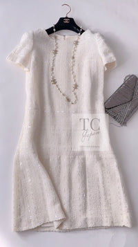 CHANEL 00C Black Sequin Embellishments Party Dress 34 シャネル ブラック スパンコール パーティー ワンピース 即発