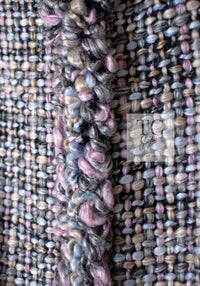 CHANEL 03A Lavender Pink Gray Multicolor Lesage Wool Tweed Jacket 34 36 シャネル ラベンダー ピンク グレー ルサージュ ツイード ジャケット 即発