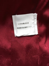 CHANEL 08A Bordeaux Wine Red Gray Wool Tweed Jacket 34 シャネル ボルドー ワイン レッド グレー ウール ツイード ジャケット 即発