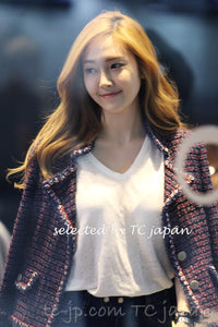 CHANEL 13C Gold Silk Blend Lesage Tweed Jacket 40 シャネル ゴールド ルサージュ ツイード ジャケット 即発