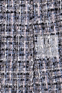 CHANEL 10S Gray Pearl Button Tweed Jacket 34 シャネル グレー パール ココボタン ツイード ジャケット 即発