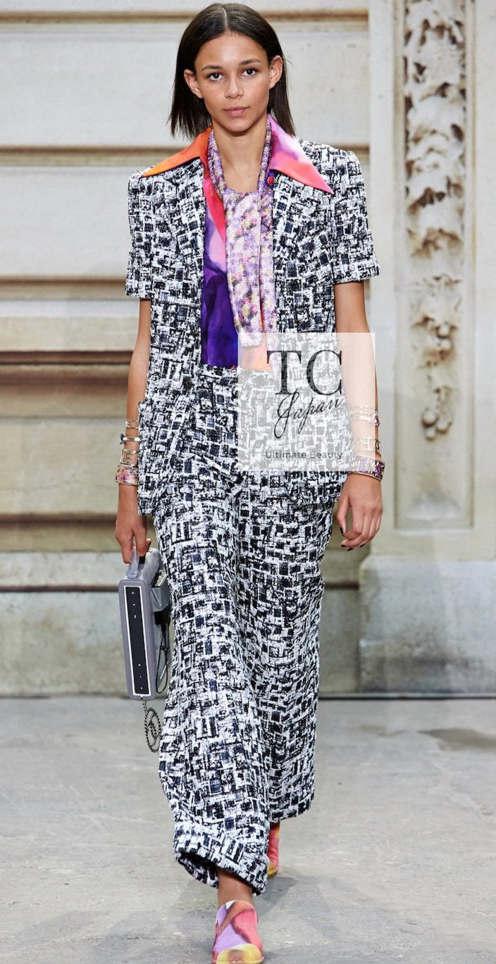 【正規品】CHANEL ツイードジャケット 半袖 シャネル ツィード ジャケット 半袖