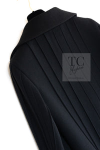 CHANEL 13C Black Flare Sleeves Wool Zipper Tweed Jacket 36 シャネル ブラック フレアスリーブ ウール ジッパー ジャケット 即発