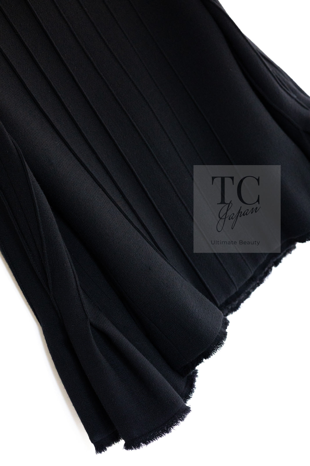 CHANEL 13C Black Flare Sleeves Wool Zipper Tweed Jacket 36 シャネル ブラック フレアスリーブ ウール ジッパー ジャケット 即発