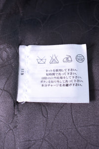 CHANEL 06S Gray Silver Metallic Trim Collarless Tweed Cardigan Jacket 34 シャネル グレー シルバー メタリック トリム 襟なし ツイード カーディガン ジャケット 即発