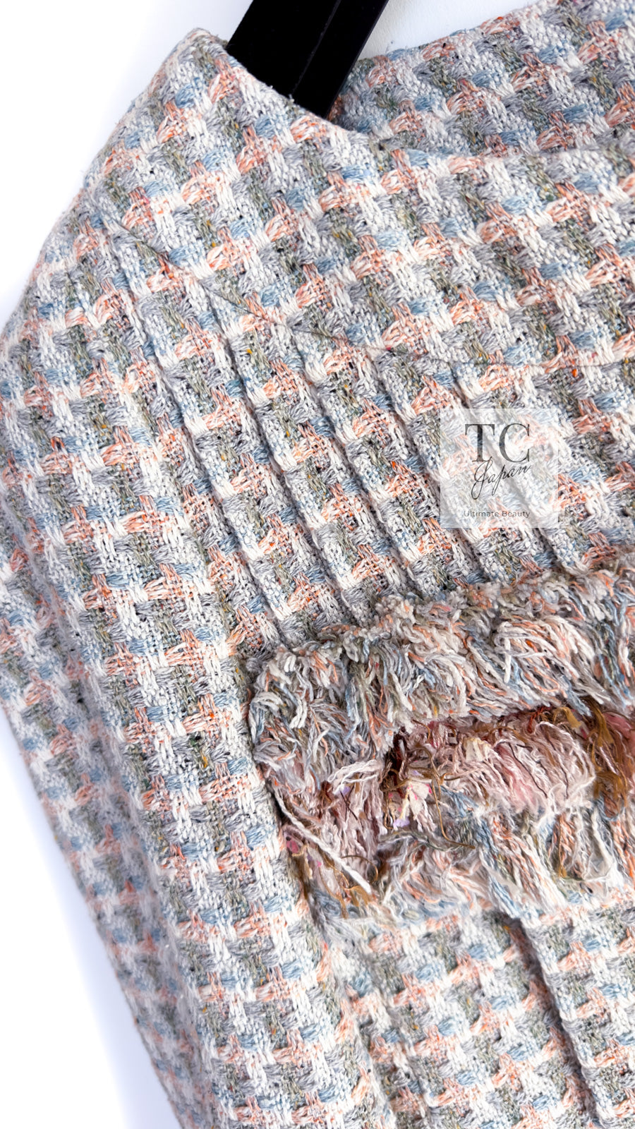 CHANEL 13C Rose Garden Lesage Multicolor Silk Tweed Jacket 38 シャネル ローズガーデン ルサージュ マルチカラー シルク ツイード ジャケット 即発