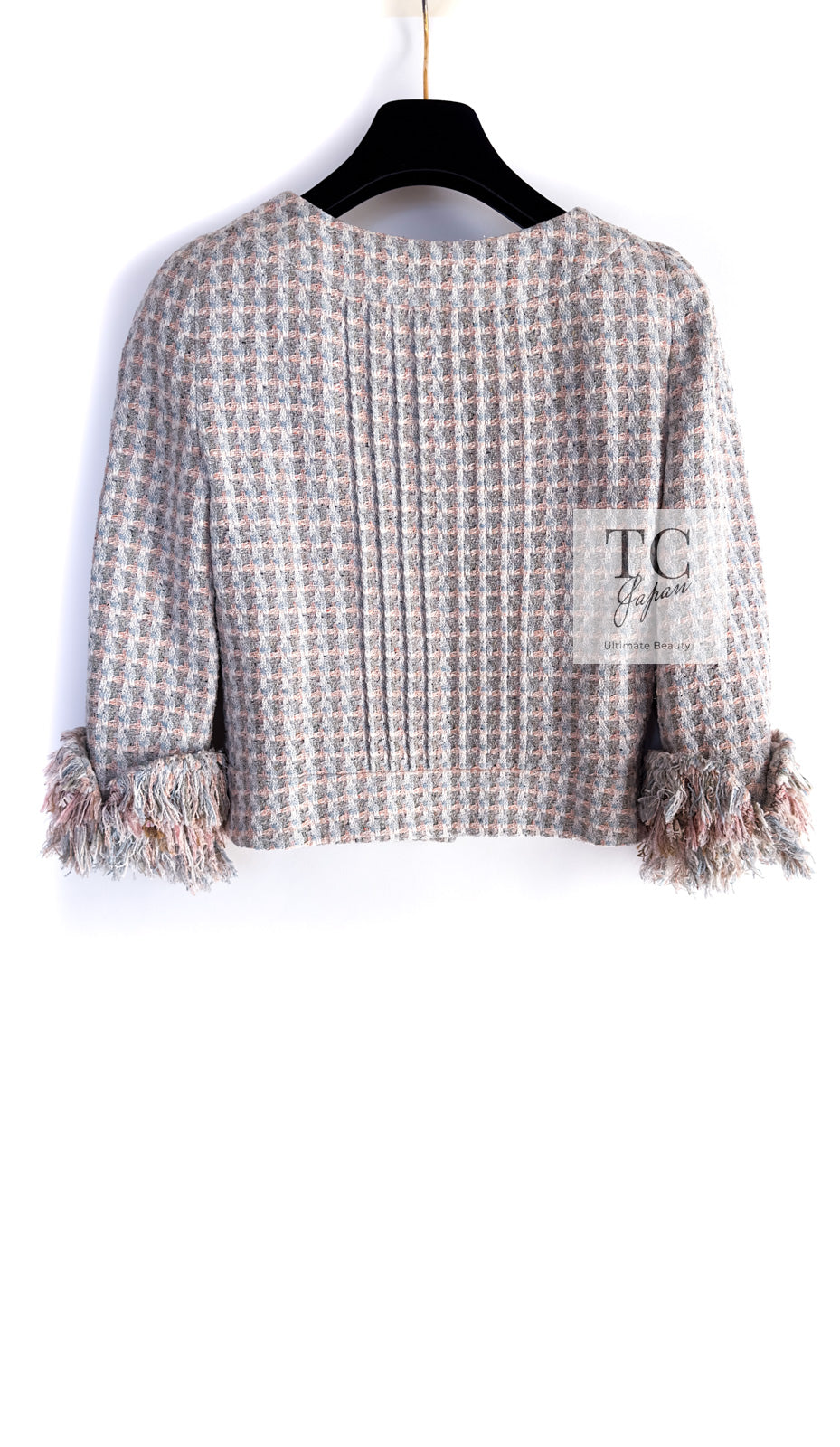 CHANEL 13C Rose Garden Lesage Multicolor Silk Tweed Jacket 38 シャネル ローズガーデン ルサージュ マルチカラー シルク ツイード ジャケット 即発