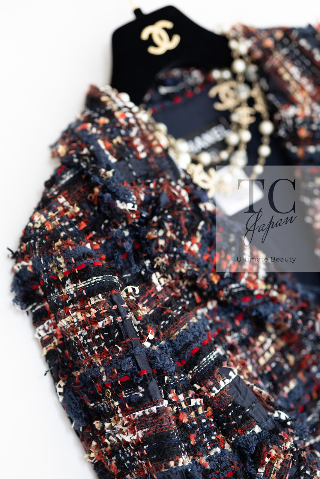 CHANEL 07A Brown Multicolor Tweed Jacket 38 シャネル ブラウン マルチカラー ツイード ジャケット 即発