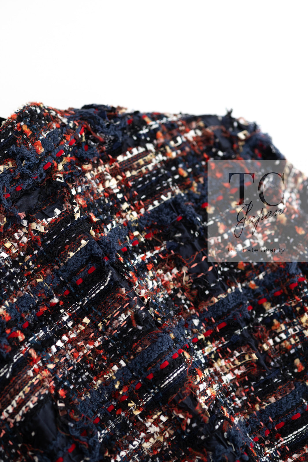 CHANEL 07A Brown Multicolor Tweed Jacket 38 シャネル ブラウン マルチカラー ツイード ジャケット 即発