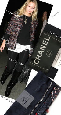CHANEL 07A Brown Multicolor Tweed Jacket 38 シャネル ブラウン マルチカラー ツイード ジャケット 即発