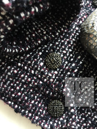 CHANEL 12A Motorcycle Wool Alpaca Tweed Jacket 38 シャネル モーターサイクル ウール アルパカ ツイード ジャケット 即発
