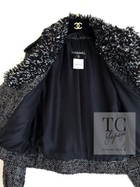 CHANEL 12A Motorcycle Wool Alpaca Tweed Jacket 38 シャネル モーターサイクル ウール アルパカ ツイード ジャケット 即発