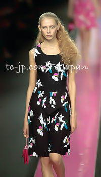 CHANEL 00T Vintage Pink Silk 100 Floral Pleated Dress 34 シャネル ヴィンテージ 花柄フローラル シルク 100% プリーツ ワンピース 即発