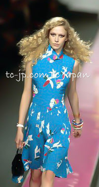 CHANEL 00T Vintage Pink Silk 100 Floral Pleated Dress 34 シャネル ヴィンテージ 花柄フローラル シルク 100% プリーツ ワンピース 即発