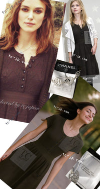 CHANEL 08S Dark Olive Pointelle Knit Dress 36 38 シャネル ダークオリーブ ポワンテル ニット ココボタン ワンピース 即発