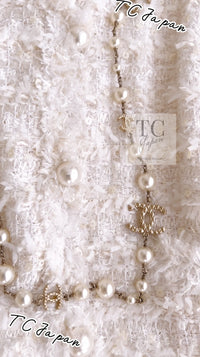 CHANEL 05S White Ivory Lesage Tweed Jacket 36 シャネル ホワイト アイボリー ルサージュ ツイード ジャケット 即発