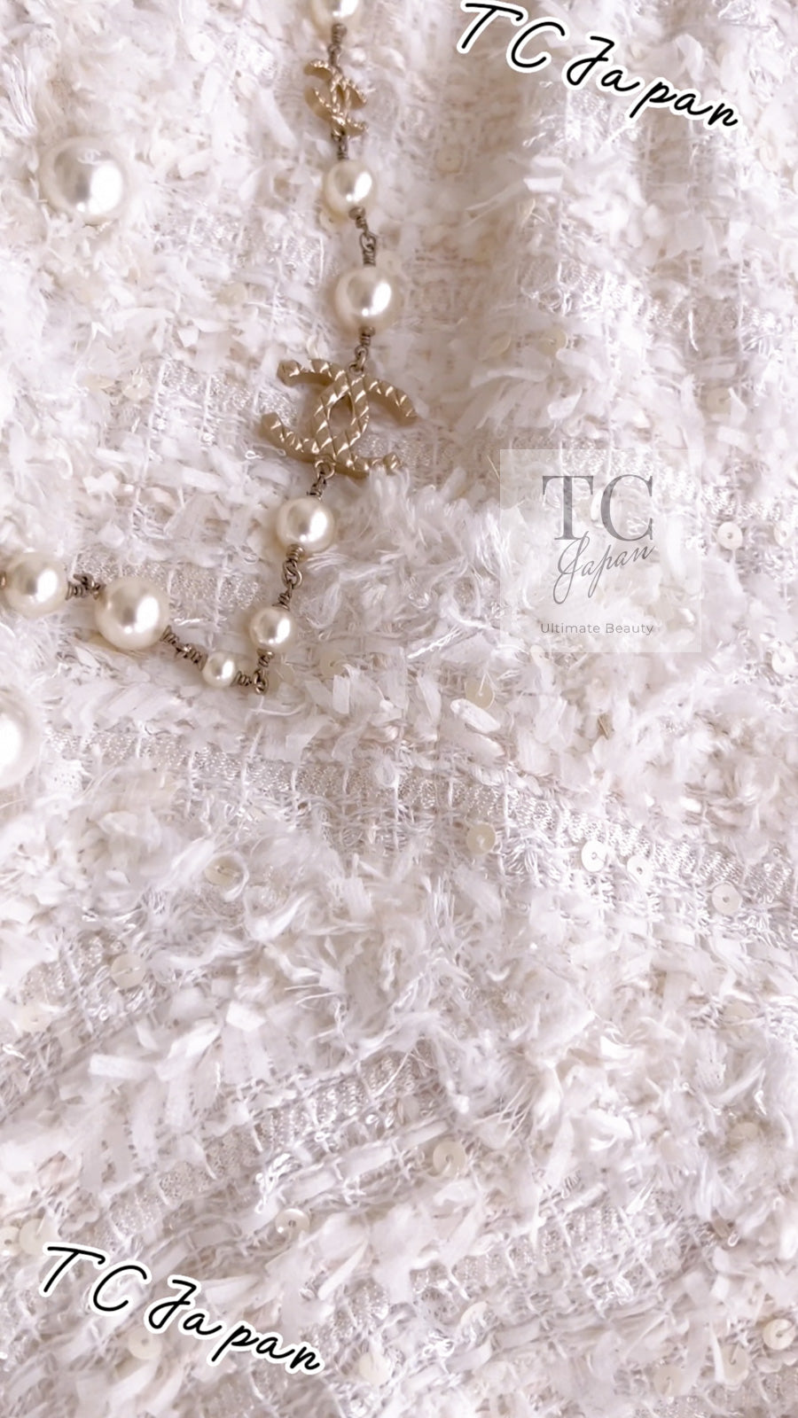 CHANEL 05S White Ivory Lesage Tweed Jacket 36 シャネル ホワイト アイボリー ルサージュ ツイード ジャケット 即発