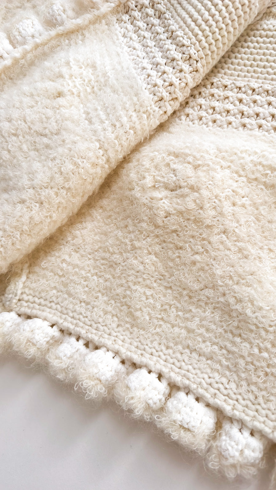 CHANEL 06A Ivory Creme Cashmere Mohair Cape Cardigan 38 46 48 50 シャネル カシミア モヘア アイボリー クリーム ポンチョ ケープ カーディガン 即発
