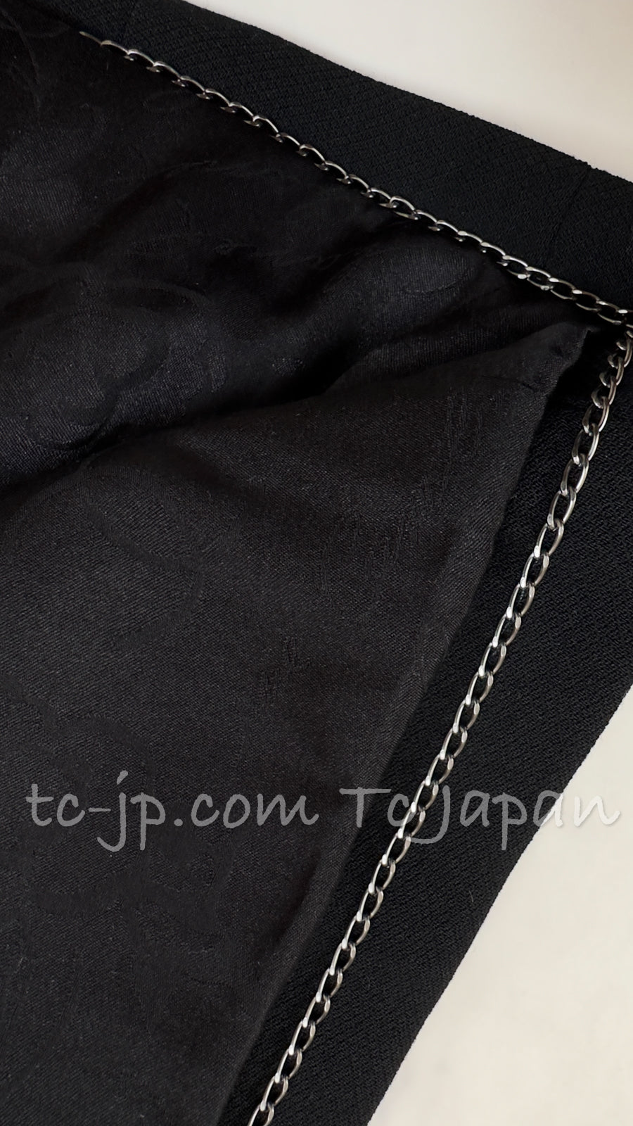 CHANEL 08PF Black Wool Lion Button Blazer Jacket 36 シャネル ブラック・ウール・ライオンボタン・ジャケット