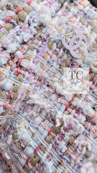 CHANEL 13C Rose Garden Lesage Pink Jacket Skirt Suit 38 シャネル ローズガーデン ルサージュ ピンク ジャケット スカート スーツ 即発