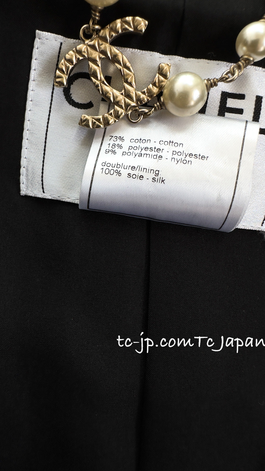 CHANEL 04PF Ivory Beige Bow Ribbon Jacket Skirt Suit 38 42 シャネル アイボリー ベージュ リボン ツイード ジャケット スカート スーツ 即発