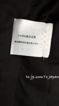 CHANEL 04PF Ivory Beige Bow Ribbon Jacket Skirt Suit 38 42 シャネル アイボリー ベージュ リボン ツイード ジャケット スカート スーツ 即発