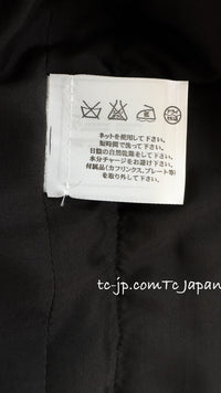 CHANEL 04PF Ivory Beige Bow Ribbon Jacket Skirt Suit 38 42 シャネル アイボリー ベージュ リボン ツイード ジャケット スカート スーツ 即発
