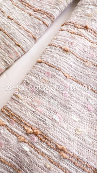 CHANEL 04S Ivory Beige Pink Coat Skirt Set 36 38 シャネル 生成り ベージュ ピンク コート スカート トップス セット 即発