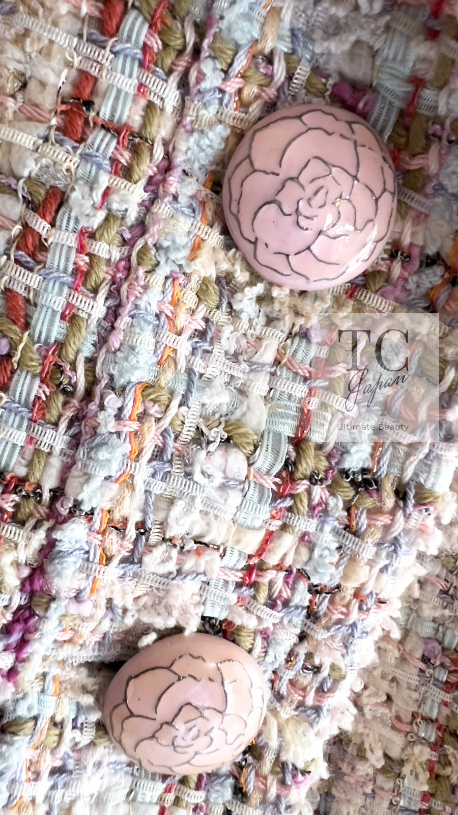 CHANEL 13C Rose Garden Multicolor Lesage Tweed Jacket 36 38 シャネル ローズガーデン マルチカラー ルサージュ 襟付き ツイード ジャケット 即発