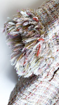 CHANEL 13C Rose Garden Multicolor Lesage Tweed Jacket 36 38 シャネル ローズガーデン マルチカラー ルサージュ 襟付き ツイード ジャケット 即発