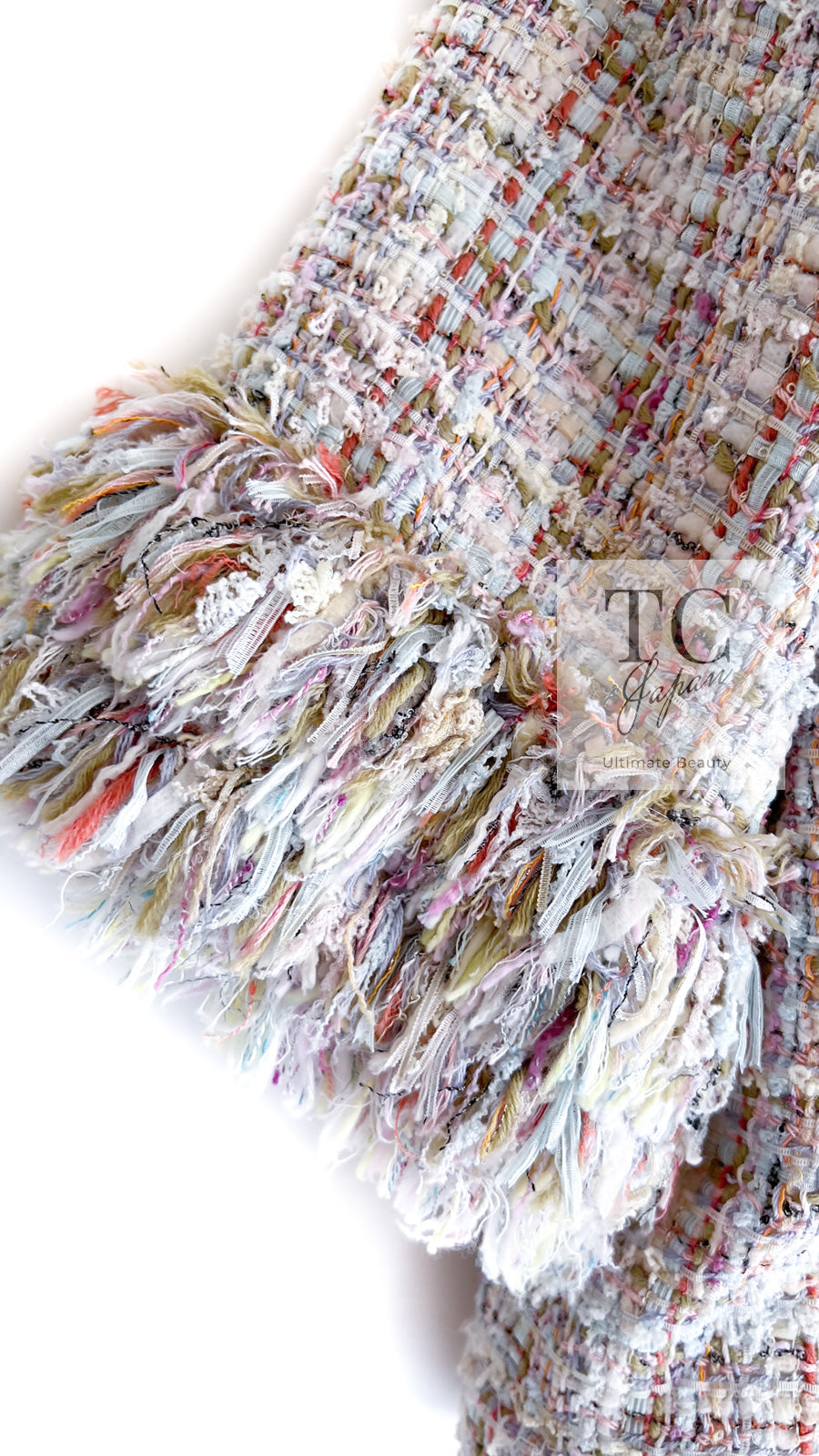 CHANEL 13C Rose Garden Multicolor Lesage Tweed Jacket 36 38 シャネル ローズガーデン マルチカラー ルサージュ 襟付き ツイード ジャケット 即発