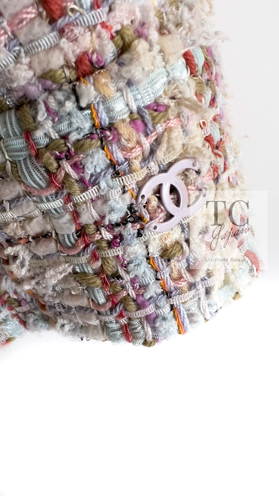 CHANEL 13C Rose Garden Multicolor Lesage Tweed Jacket 36 38 シャネル ローズガーデン マルチカラー ルサージュ 襟付き ツイード ジャケット 即発