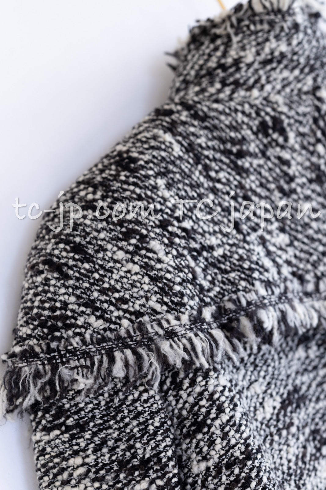 CHANEL 04A Black Choco Le Makeup de Tweed Jacket 34 36 シャネル ブラック チョコ メイクアップ ワッペン ウール ツイード ジャケット 即発