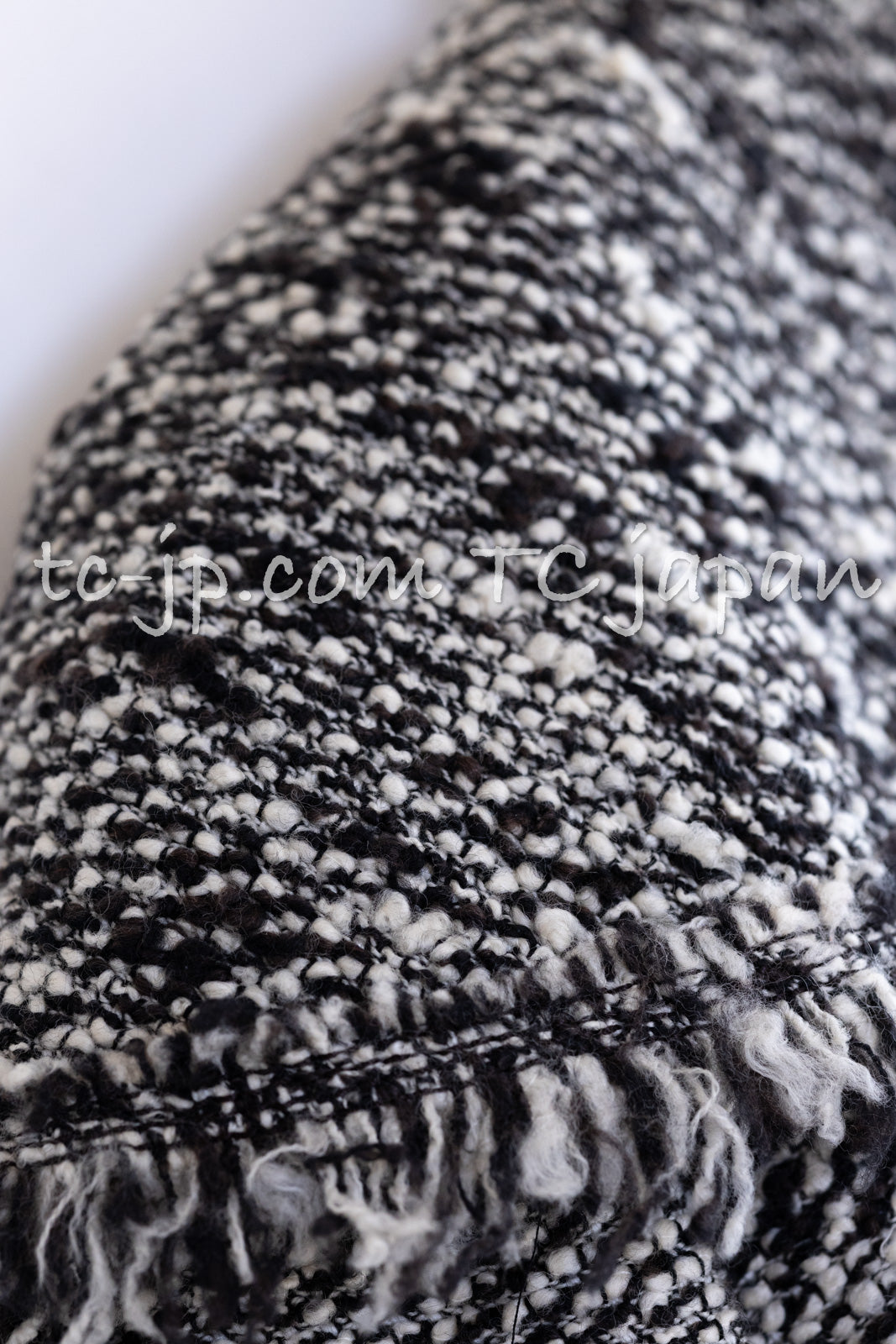 CHANEL 04A Black Choco Le Makeup de Tweed Jacket 34 36 シャネル ブラック チョコ メイクアップ ワッペン ウール ツイード ジャケット 即発