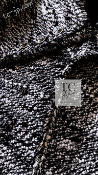 CHANEL 04A Black Choco Wool Tweed Jacket 38 シャネル ブラック チョコ ウール ツイード ジャケット 即発