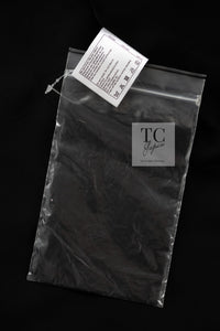 CHANEL 15A Black Wool Patent Leather Collar Jacket 36 38 シャネル ブラック ウール パテント レザー 襟 女優 パク シネ着 ジャケット 即発