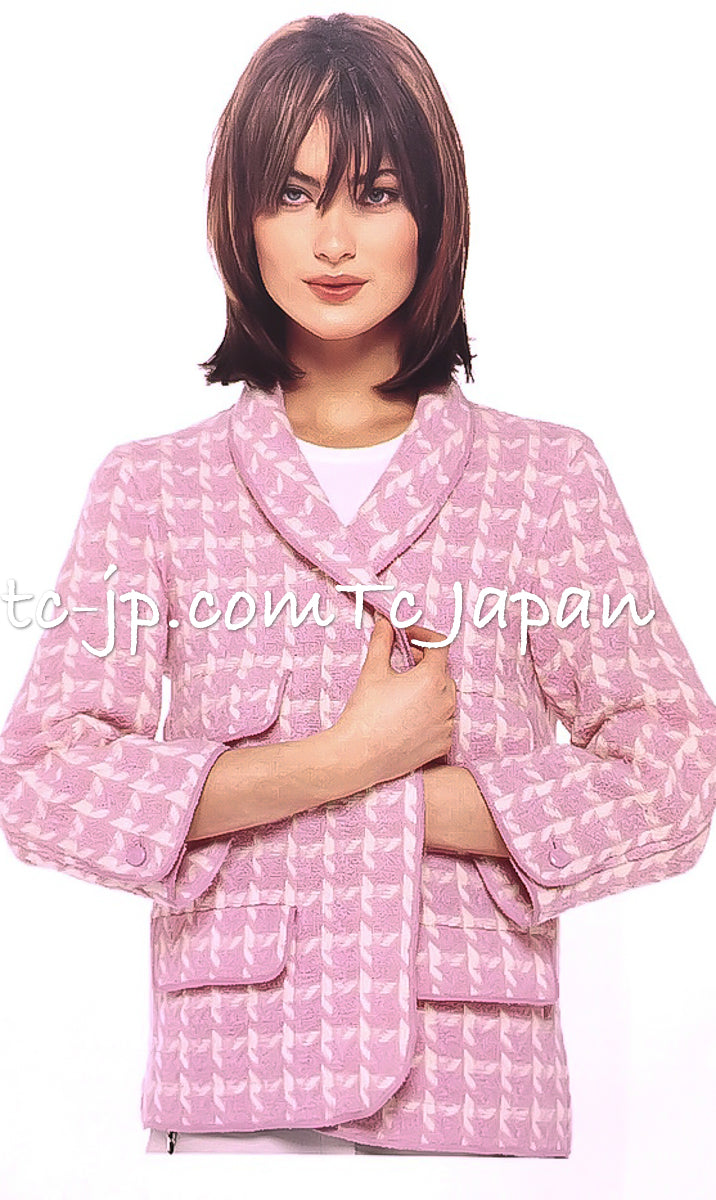 CHANEL 96S Vintage Green Ivory Wool Vest Jacket 38 40 シャネル ヴィンテージ グリーン アイボリー スーパーモデル ウール ベスト ジャケット 即発