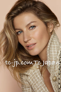 CHANEL 15S Beige Ecru Ivory Cotton Tweed Jacket Skirt Suit 34 36 38 シャネル ベージュ アイボリー コットン ツイード ジャケット スカート スーツ 即発