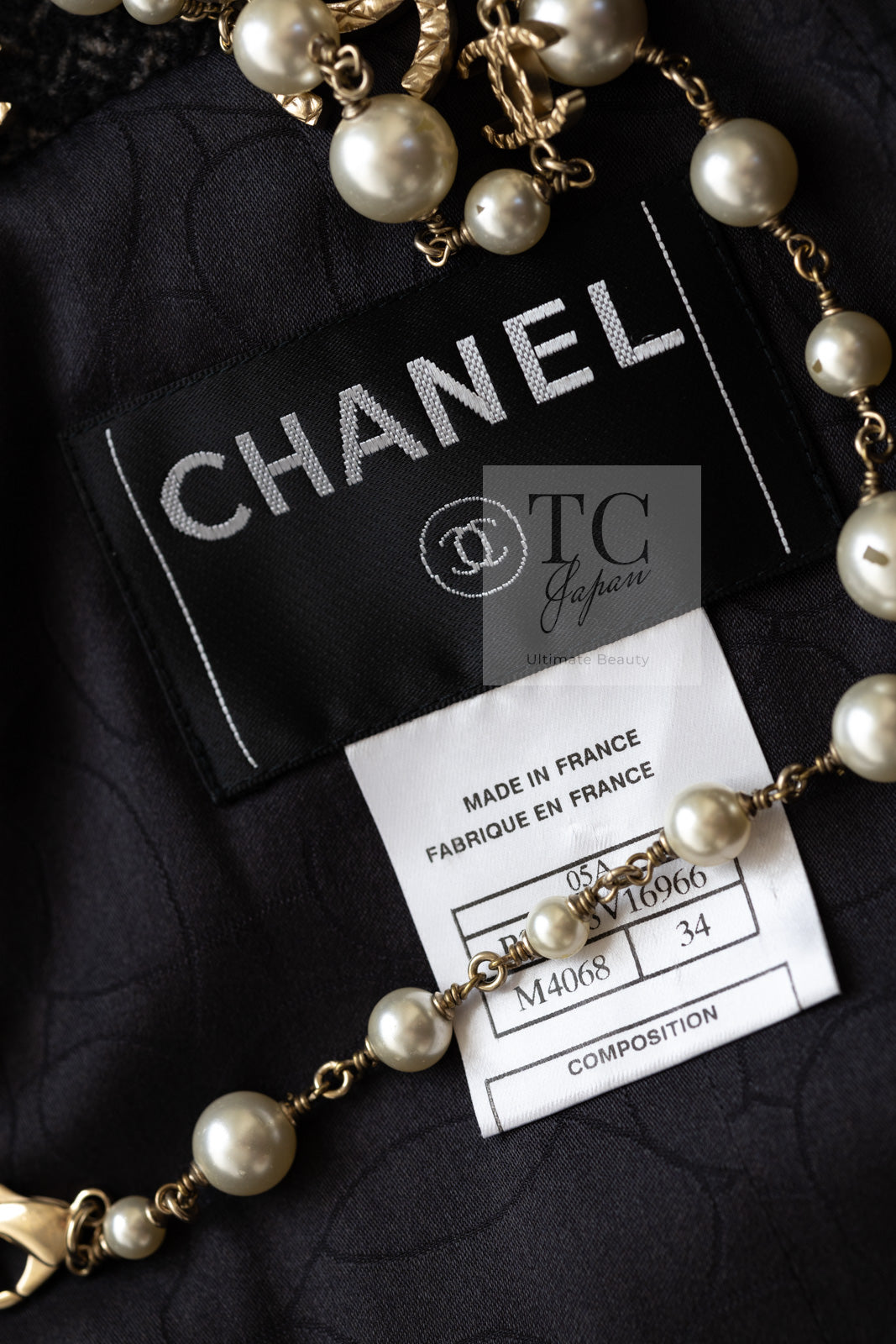 CHANEL 05A Charcoal Gray Brown Rabbit Real Fur Wool Tweed Jacket 34 シャネル チャコール グレー ブラウン ラビット ラパン リアル ファー ウール ツイード ジャケット 即発