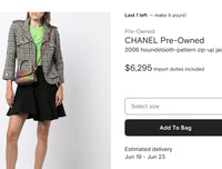 CHANEL 06C Ivory Black Multicolor Epaulets Zipper Wool Cotton Tweed Jacket 36 シャネル アイボリー ブラック マルチカラー ジッパー ウール コットン ツイード ジャケット 即発