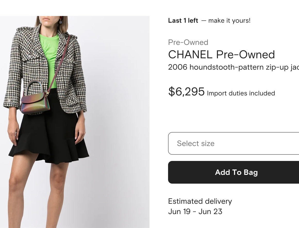 CHANEL 06C Ivory Black Multicolor Epaulets Zipper Wool Cotton Tweed Jacket 36 シャネル アイボリー ブラック マルチカラー ジッパー ウール コットン ツイード ジャケット 即発