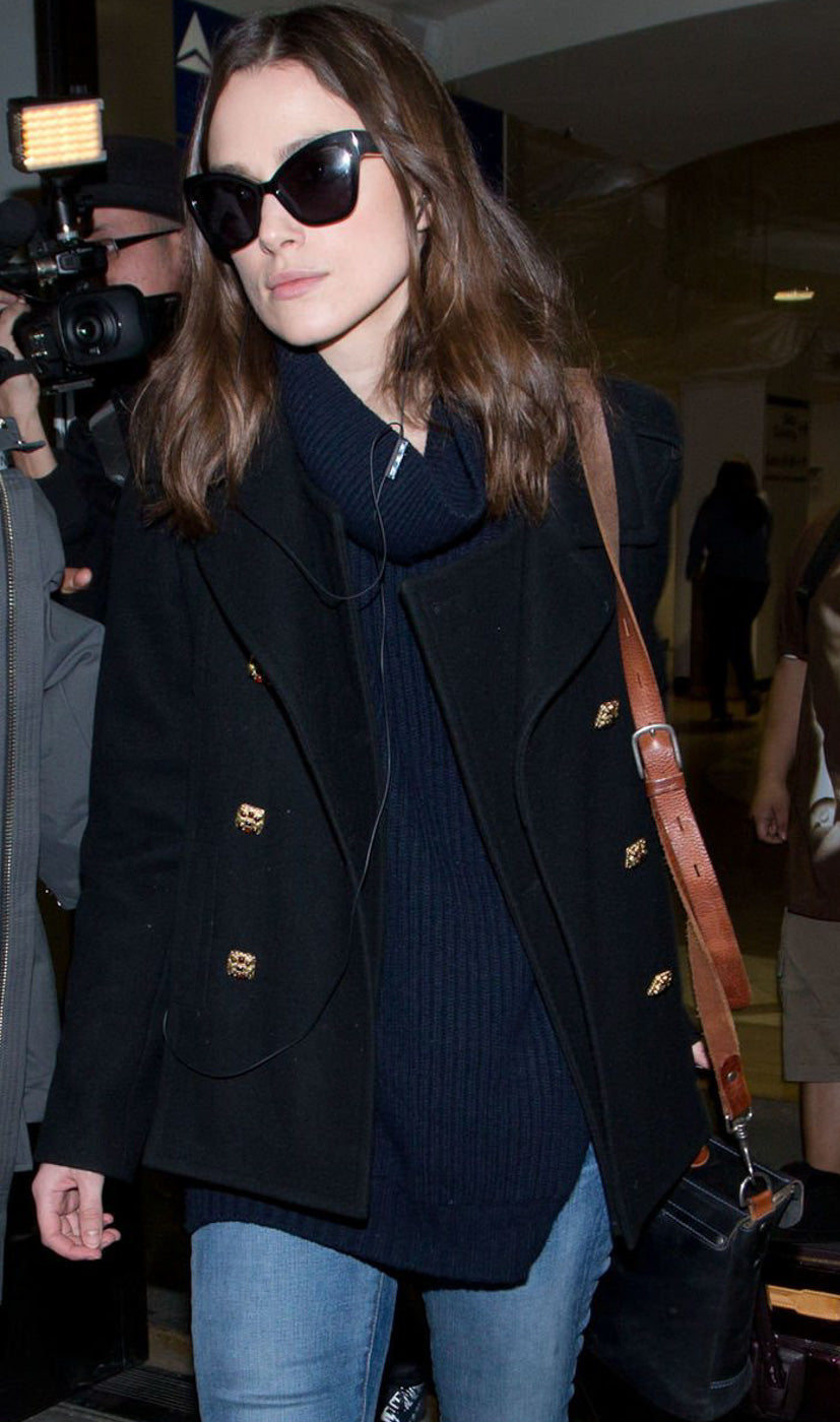 CHANEL 11PF Black Wool Gripoix Buttons Double Jacket Coat 36 シャネル ブラック ウール グリポア 宝石 ボタン ジャケット コート 即発