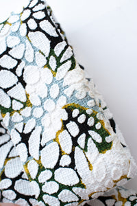 CHANEL 15S White Floral Pattern Short Sleeve Zipper Jacket 38 シャネル ホワイト フローラル 花柄 カメリア ジッパー ジャケット 即発