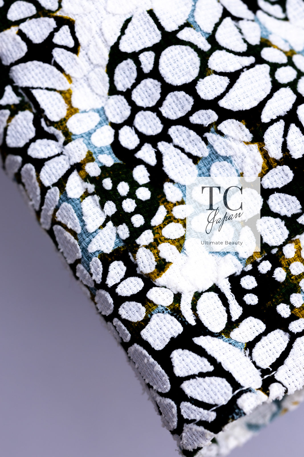 CHANEL 15S White Floral Pattern Short Sleeve Zipper Jacket 38 シャネル ホワイト フローラル 花柄 カメリア ジッパー ジャケット 即発