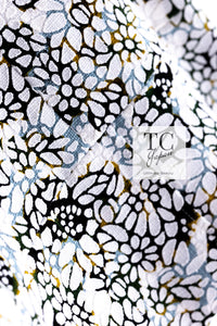 CHANEL 15S White Floral Pattern Short Sleeve Zipper Jacket 38 シャネル ホワイト フローラル 花柄 カメリア ジッパー ジャケット 即発