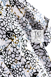 CHANEL 15S White Floral Pattern Short Sleeve Zipper Jacket 38 シャネル ホワイト フローラル 花柄 カメリア ジッパー ジャケット 即発