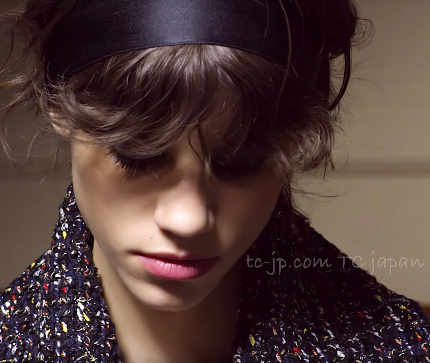CHANEL 15A Black Multicolor Cotton Zipper Fantasy Tweed Jacket 40 シャネル ブラック マルチカラー コットン ジッパー ファンタジー ツイード ジャケット 即発
