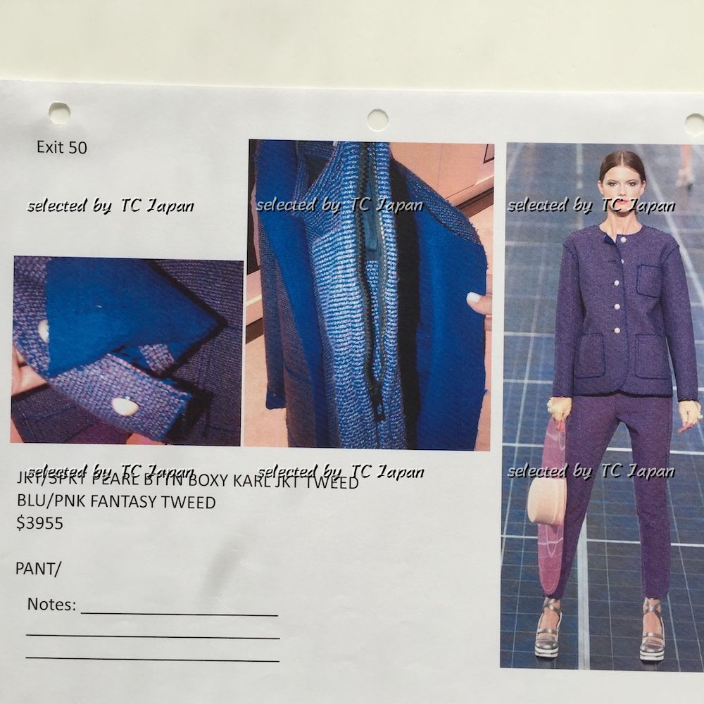 CHANEL 13S Indigo Navy Purple Pink Pearl Big CC Button Tweed Jacket 38 シャネル インディゴネイビー・パープル・ピンク・パール ビッグ CC ボタン・ノーカラー ツイード・ジャケット 即発